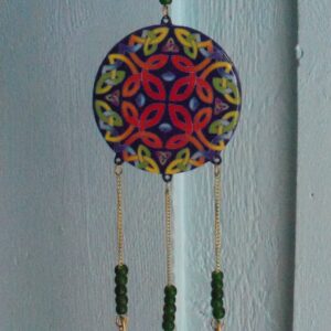 Stainless Steel Celtic Weave Wind Chime