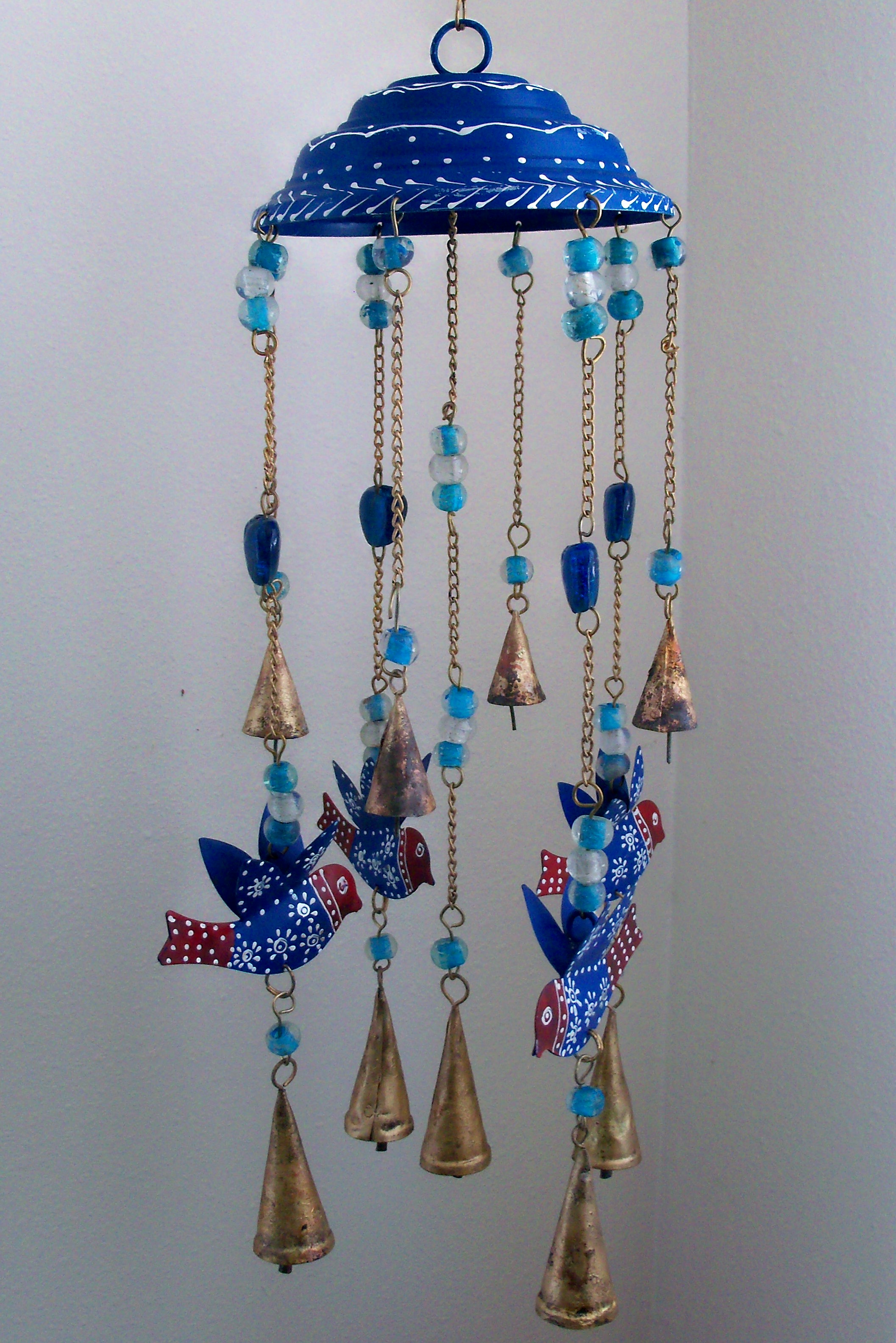 Our Newest Wind Chime: The singing Bluebird Sounds Like an Orchestra