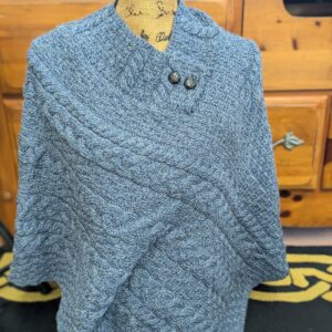 Alternative view of Aran Knit Poncho