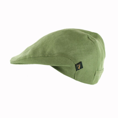 Irish Linen Cap - Green