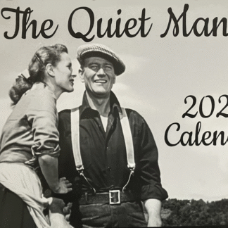2026 Black and White Quiet Man Calendar
