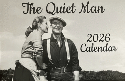 2026 Black and White Quiet Man Calendar