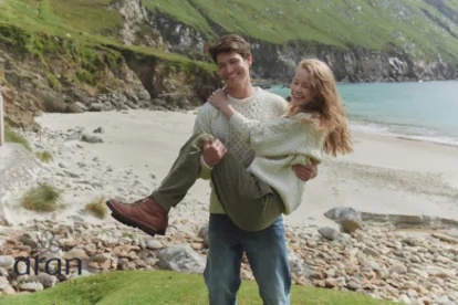 Aran Man Carrying Woman